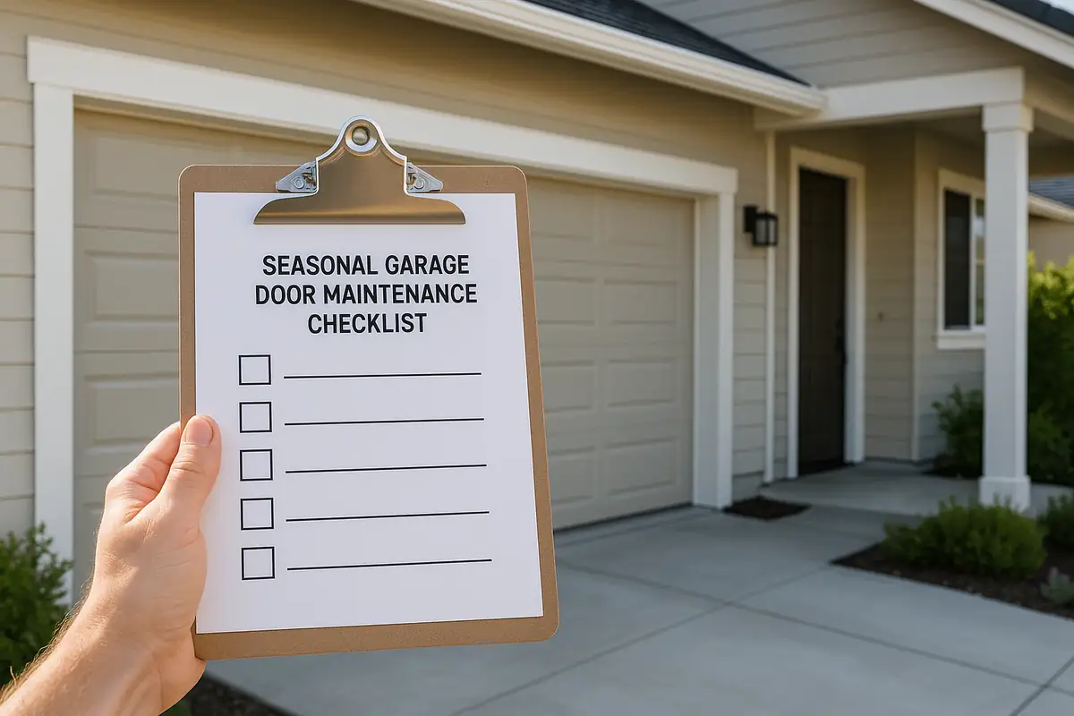 Seasonal Garage Door Maintenance Checklist for Los Angeles Homeowners