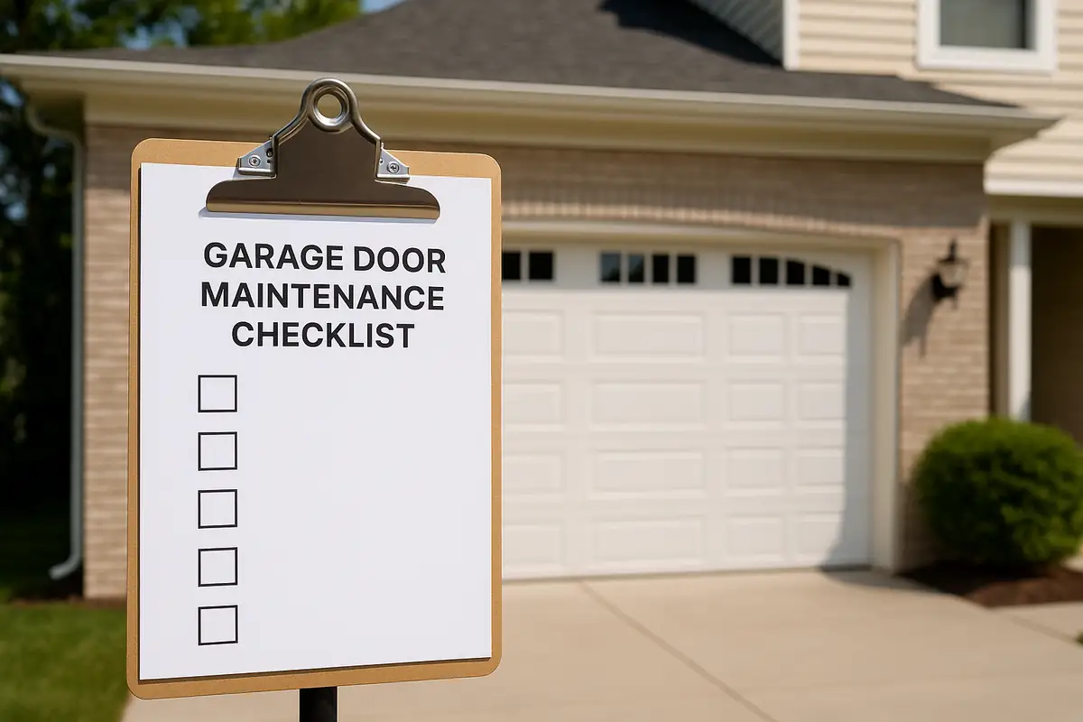 Seasonal Garage Door Maintenance Checklist: Keep Your Los Angeles Home Secure