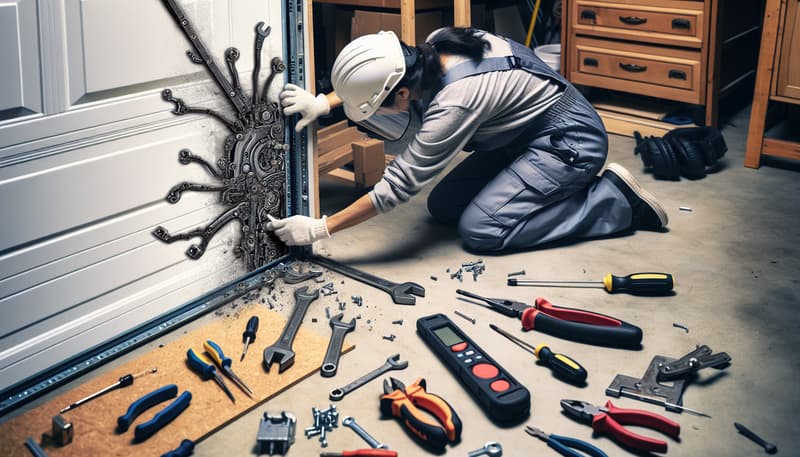 Garage Door Panel Replacement in Los Angeles