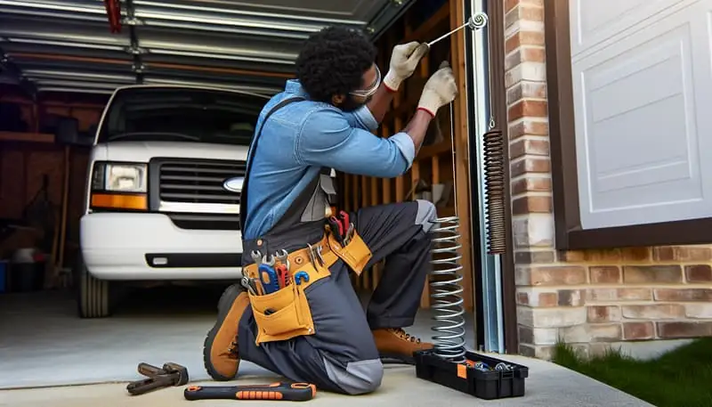 Garage Door Spring Repair — Venice