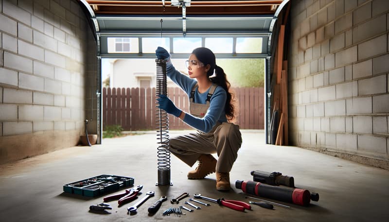 Garage Door Spring Repair in Los Angeles