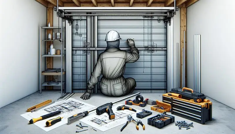 Garage Door Track Repair — Hermosillo